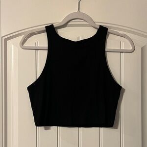 Wild Fable Black Ribbed Tank Top